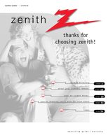 Zenith A50M84W TV Operating Manual